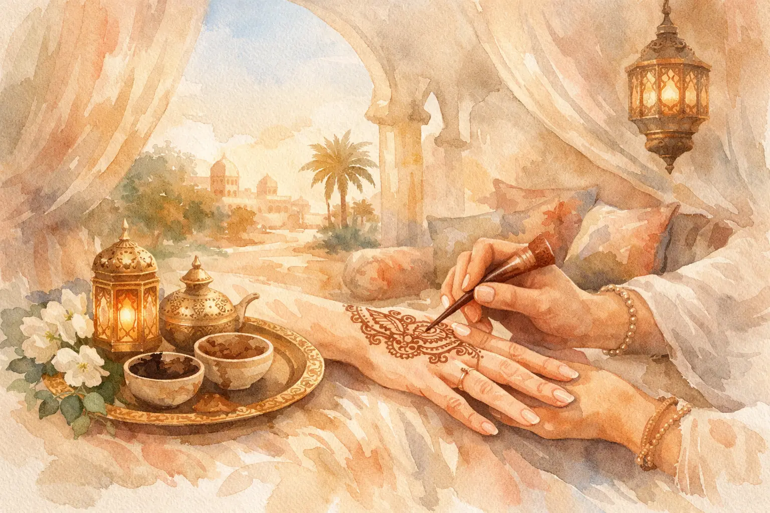 Henna in Al Goaz for Home Events